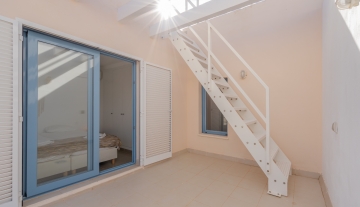 Resa Estates Ibiza sale ted koop Cala Tarida patio townhouse patio rooms.JPG